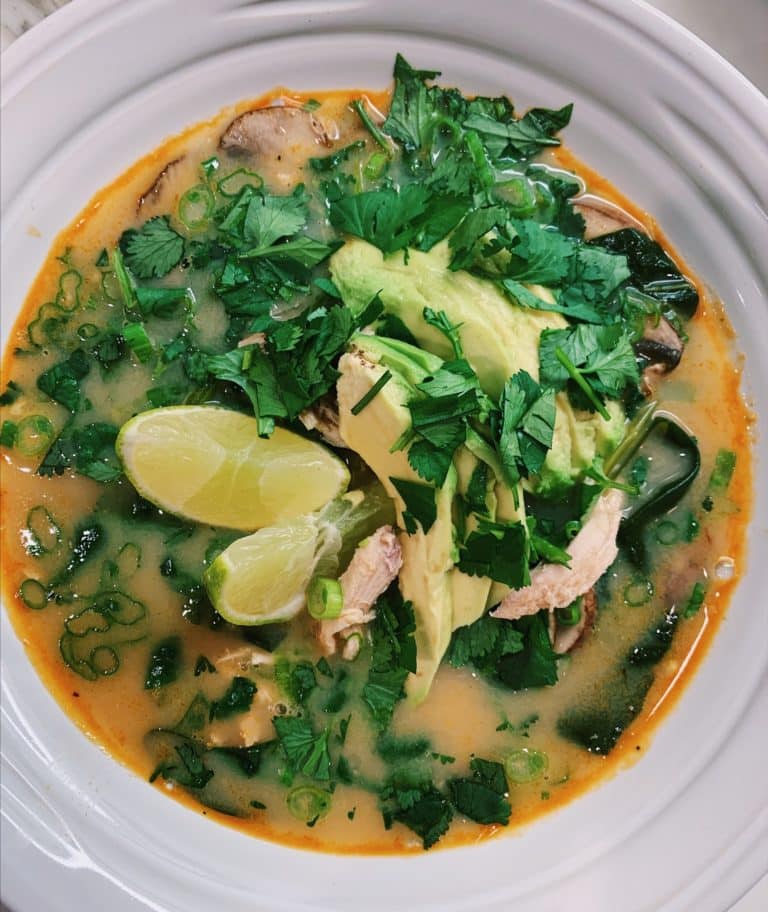 Thai Coconut Chicken Soup Recipe