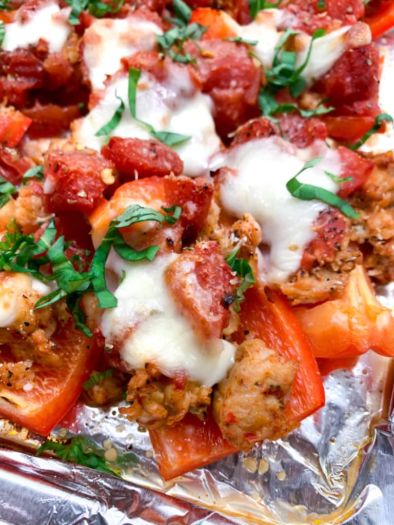 Loaded Italian Bell Pepper Nachos Recipe