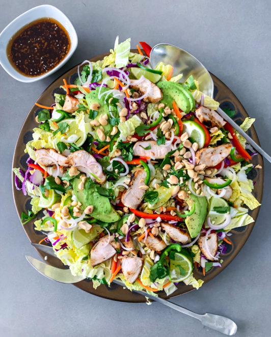 Rainbow Chinese Chicken Salad Recipe