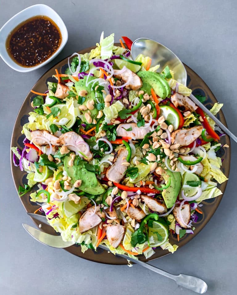 Rainbow Chinese Chicken Salad Recipe