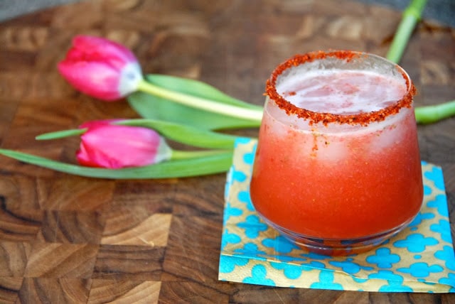 Strawberry Jalapeño Margaritas Recipe