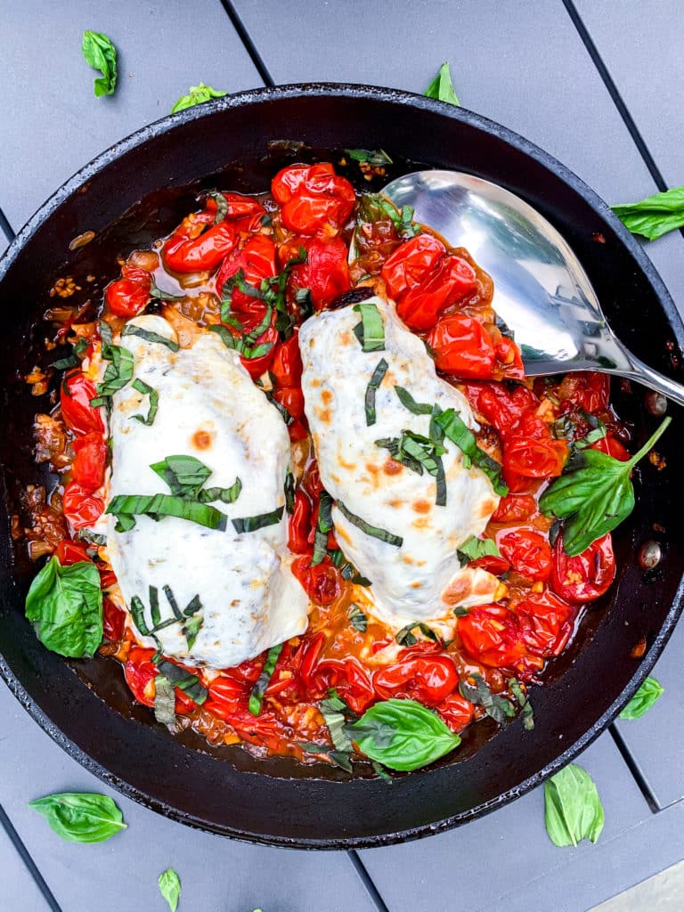 Caprese Chicken Skillet Recipe