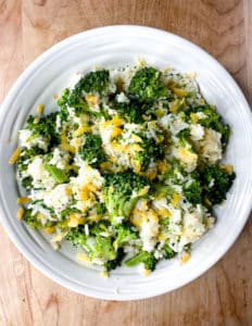 Easy Cheesy Broccoli Rice Recipe