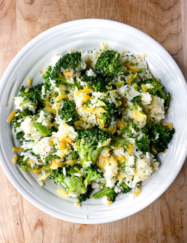 Cheesy Broccoli Rice Recipe