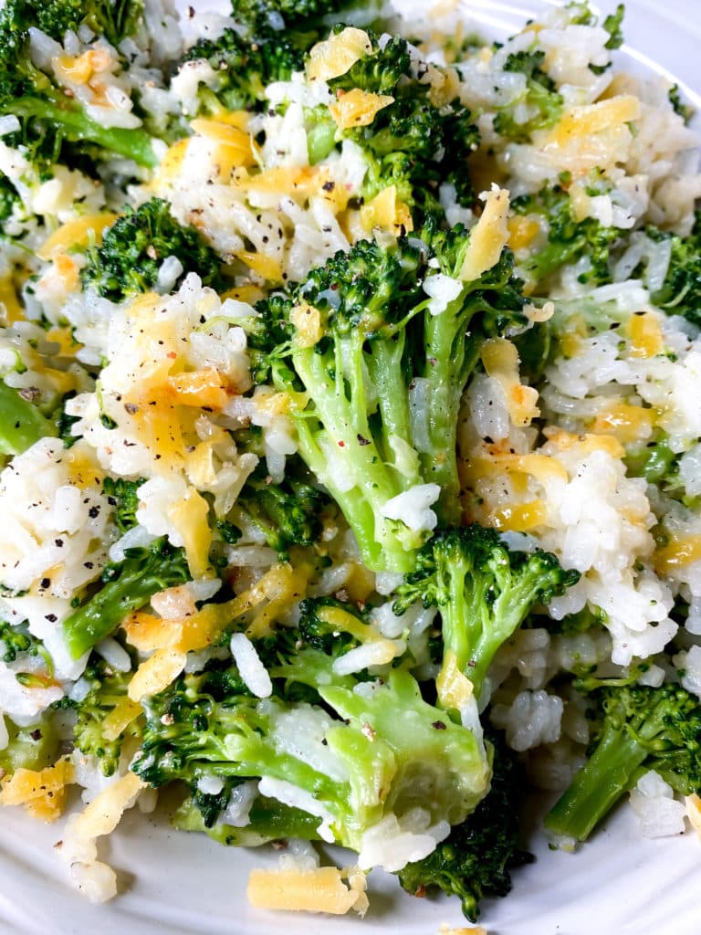 Cheesy Broccoli Rice Recipe