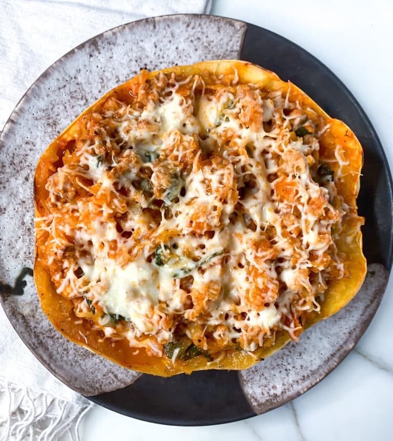 5 Ingredient Stuffed Spaghetti Squash Recipe