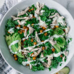Chickpea Ranch Kale Salad