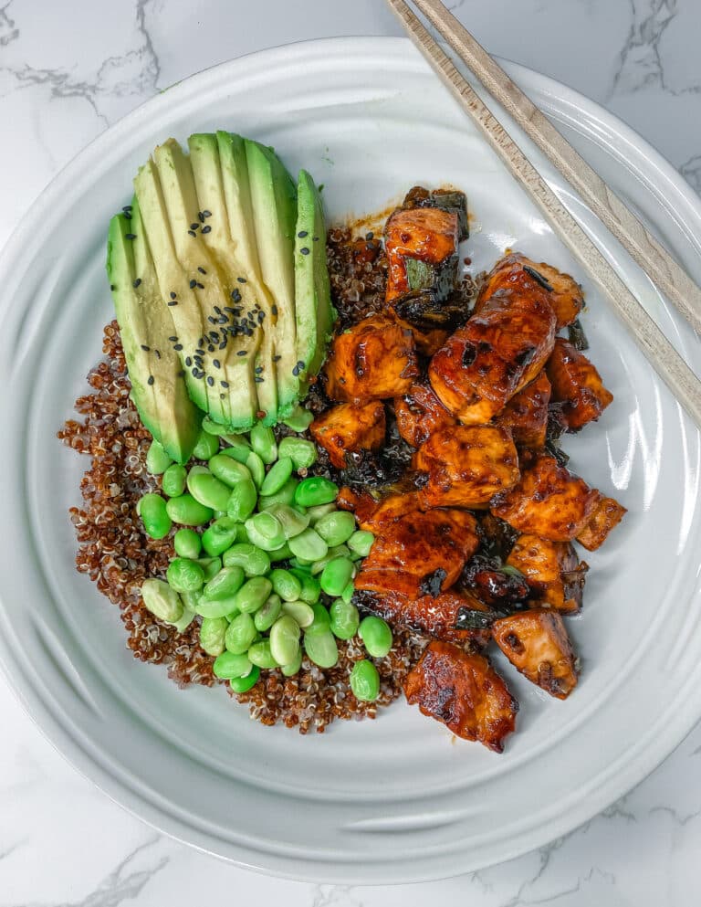 Teriyaki Salmon Grain Bowl Recipe