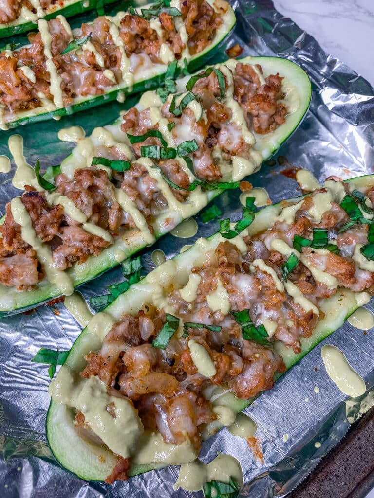 Taco Zucchini Boats Recipe