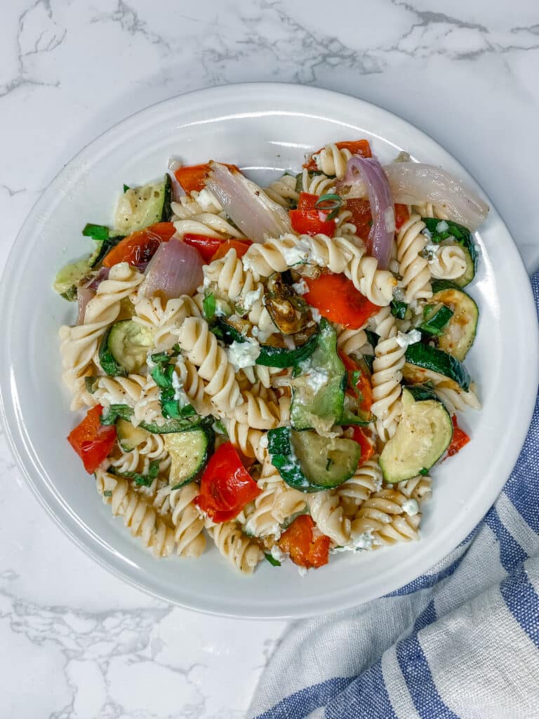 Roasted Vegetable Pasta Salad Recipe