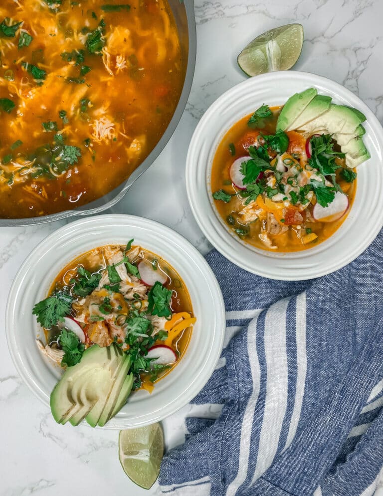 Best Roasted Chicken Tortilla Soup Recipe