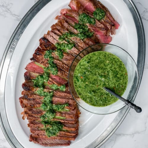 Perfect Flank Steak with Argentinian Chimichurri - Green Healthy