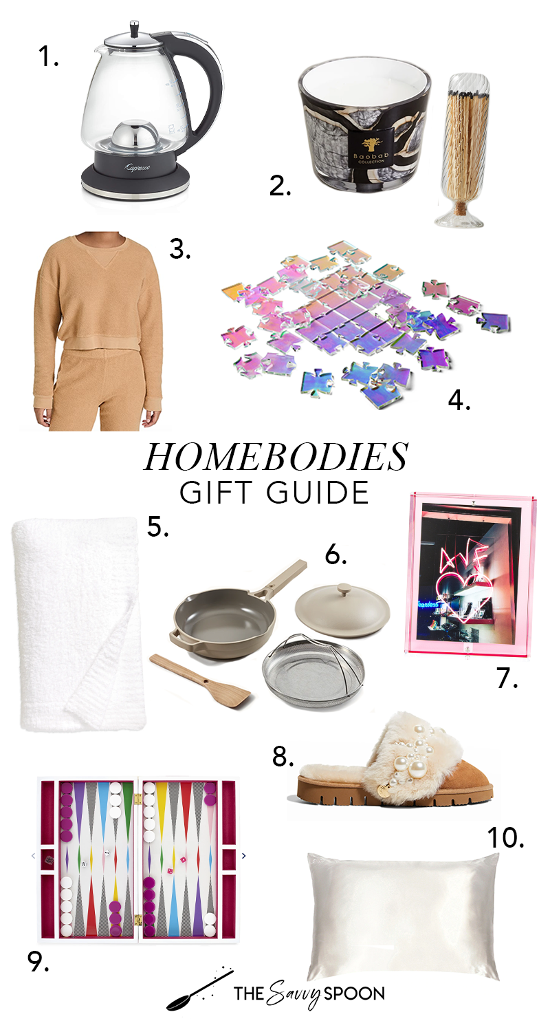 Holiday Gift Guide for the Homebody: Cozy Life, Style + Beauty Gift Ideas