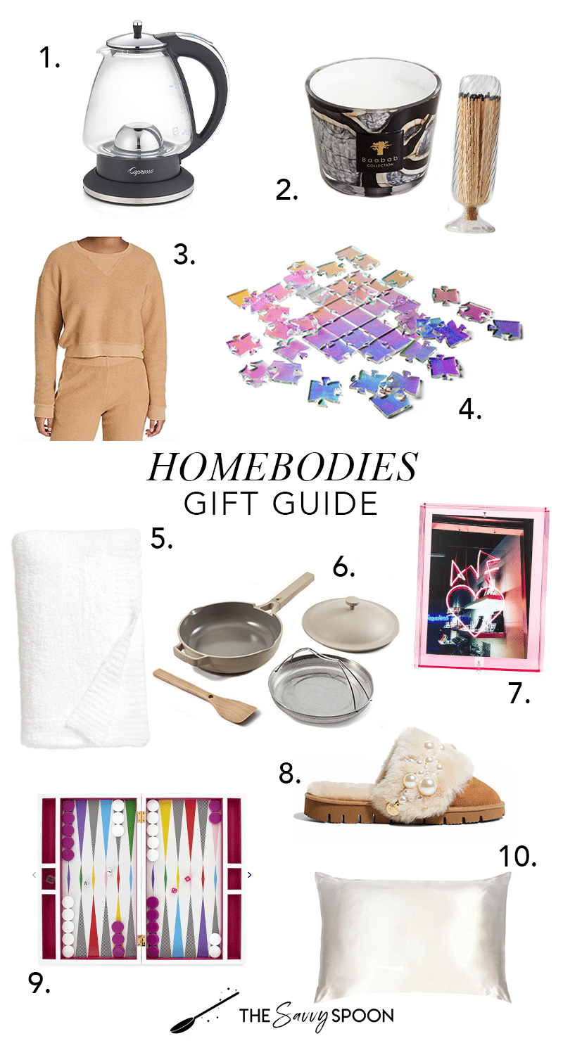 Holiday Gift Guide for the Homebody: Cozy Life, Style + Beauty