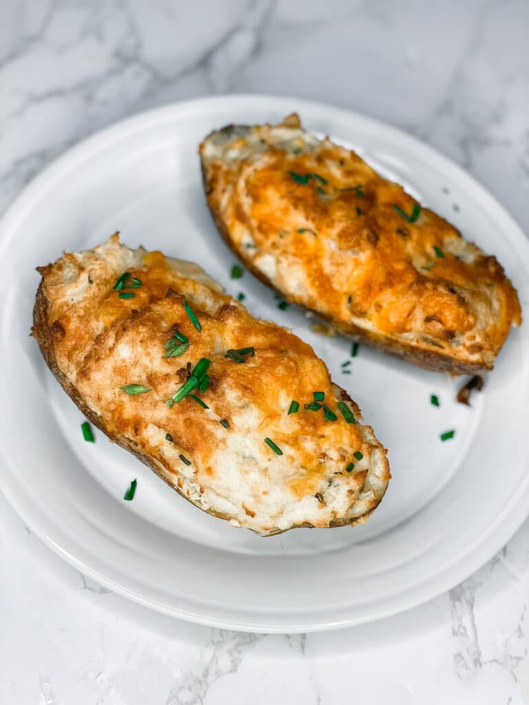 Air Fryer Twice Baked Potatoes Recipe