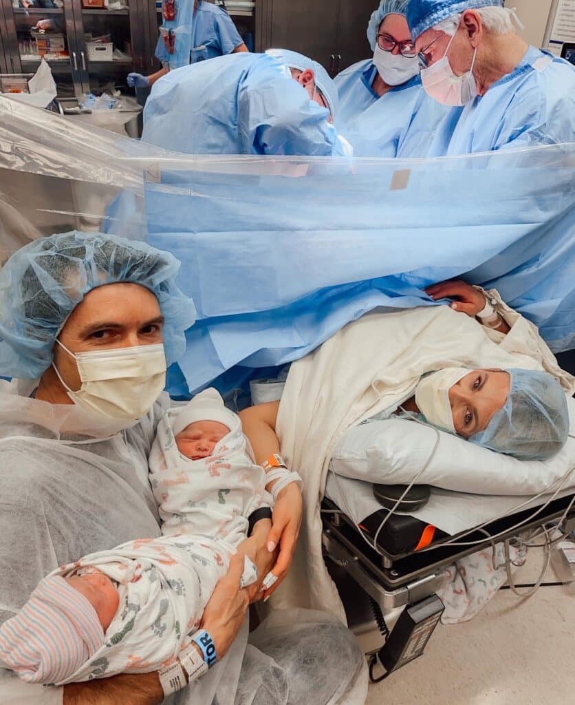 My Emergency C-section Delivery with Twins