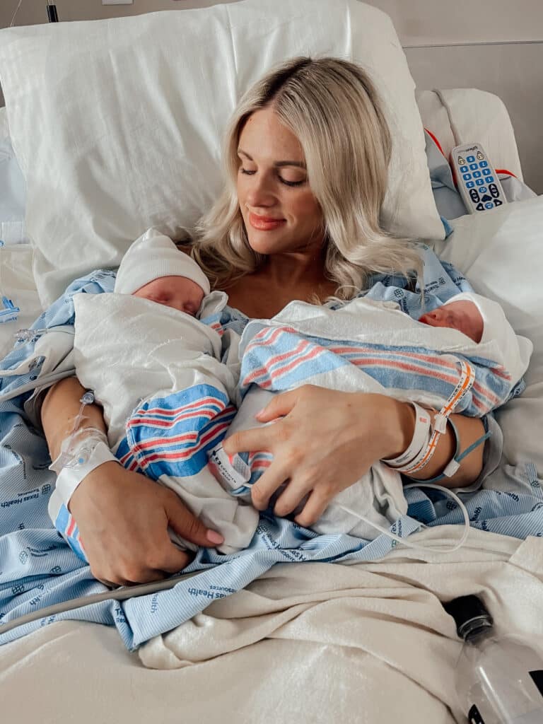 Delivering Twins: Hospital Bag Musts, C-Section Recovery Tips, and