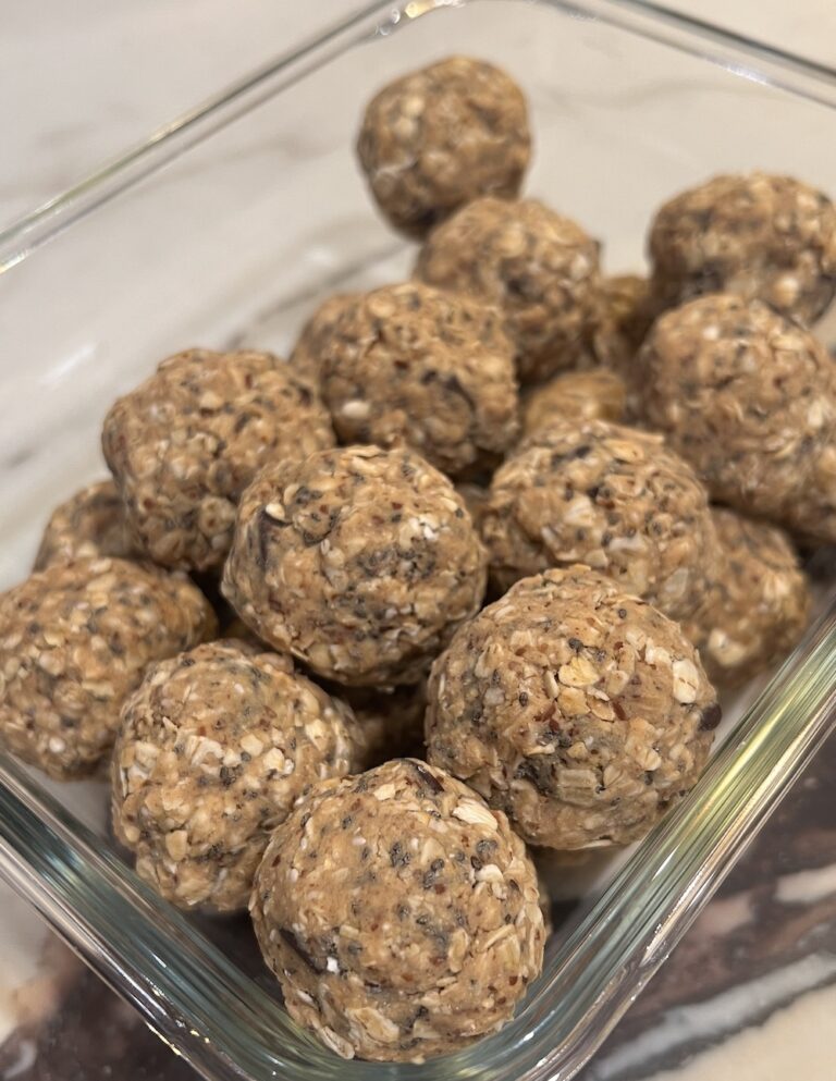 Oatmeal Chocolate Chip Energy Protein Balls