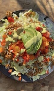 The BEST Crunchy + Easy Loaded Taco Salad Recipe