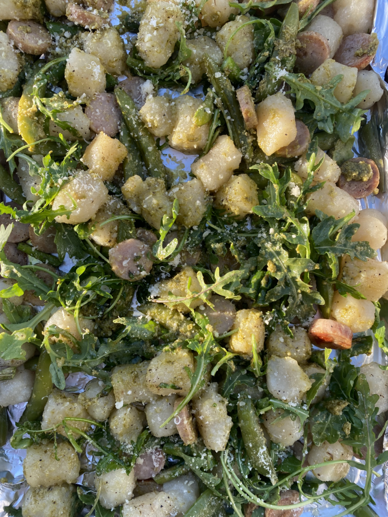 Sheet Pan Springtime Gnocchi Recipe