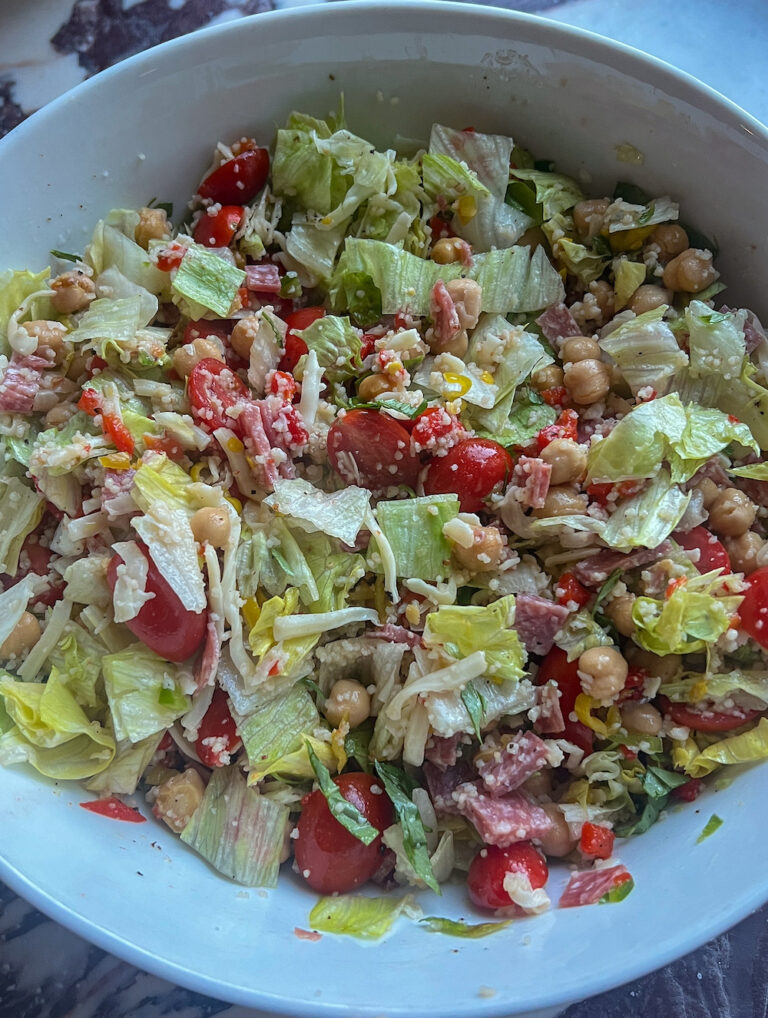 The Best Italian Chopped Salad Recipe