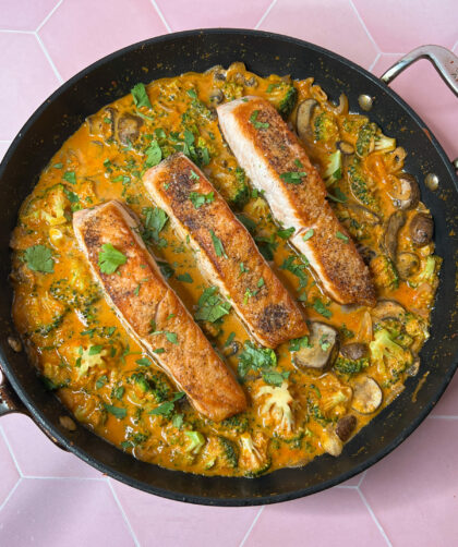 Coconut Red Curry Salmon