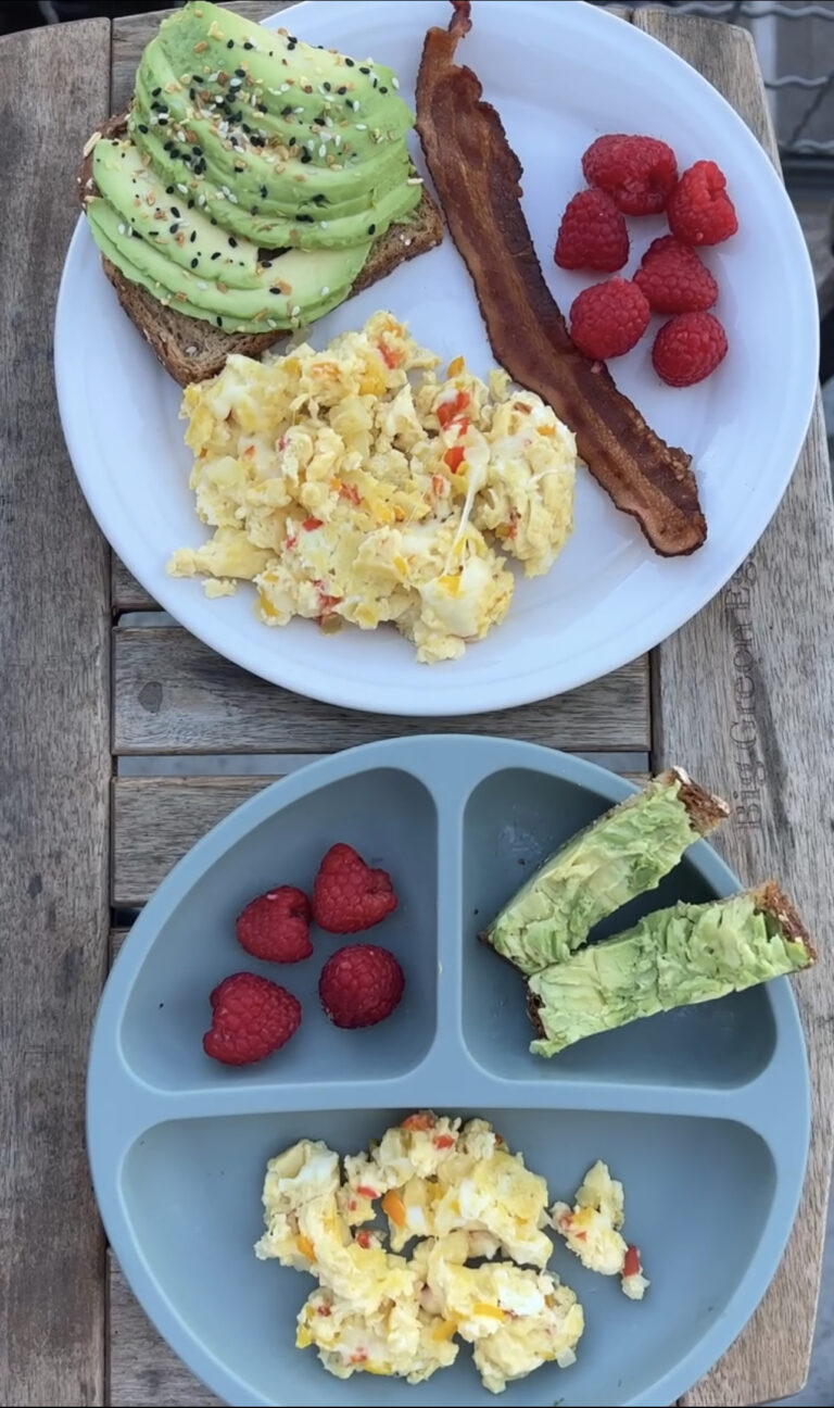 Eating Together: Mom’s Plate vs. Baby’s Plate