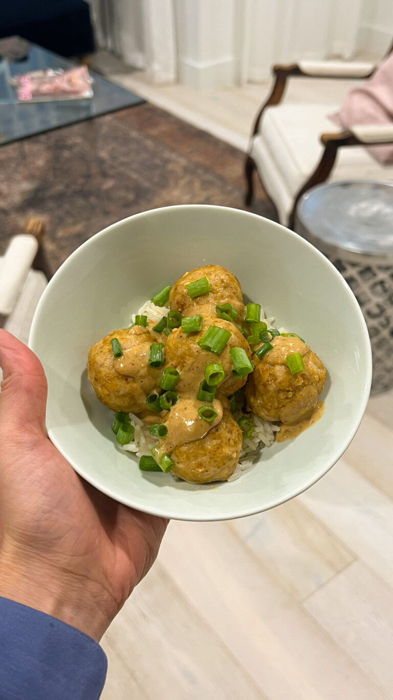 5 Ingredient Thai-Style Chicken Meatballs Recipe