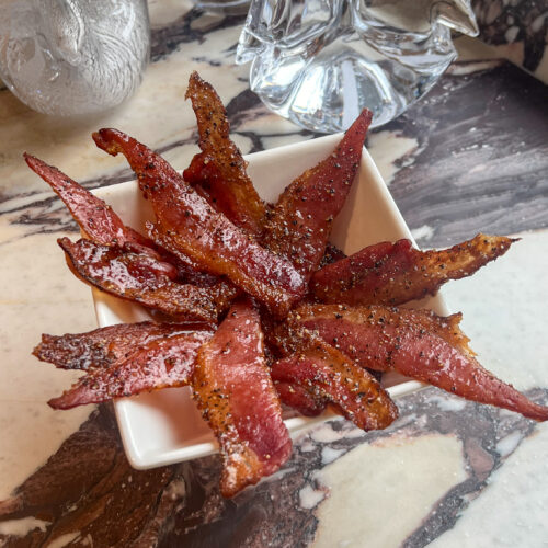 Baked Brown Sugar Candied Bacon