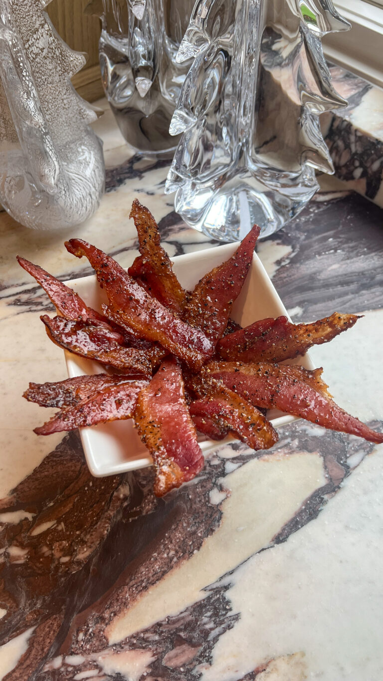 Baked Brown Sugar Candied Bacon