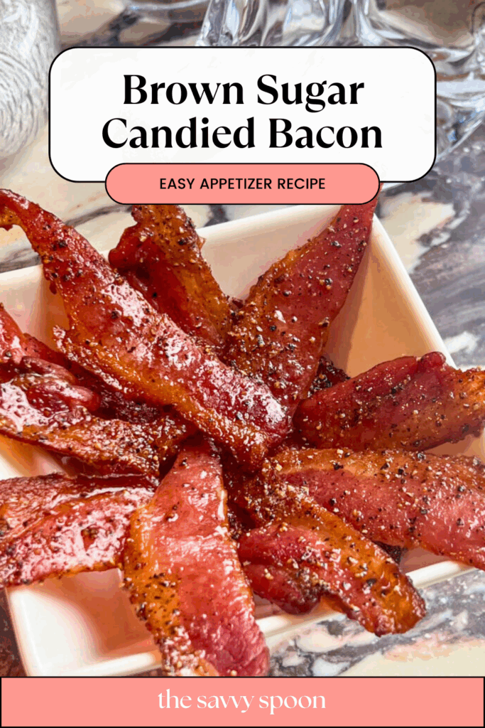 Easy 3-ingredient brown sugar candied bacon recipe
